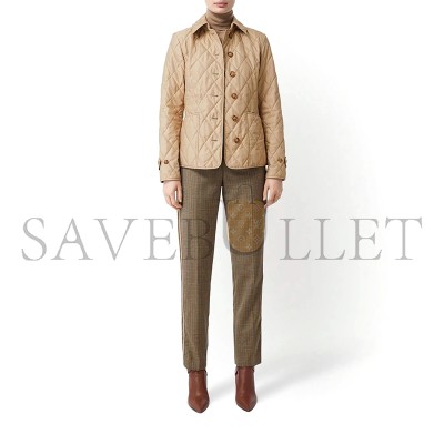 BURBERRY DIAMOND PATTERNED QUILTED JACKET
